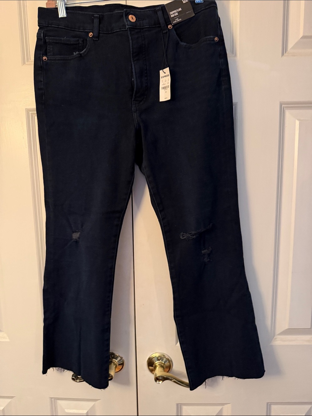 Express crop/ankle jeans
